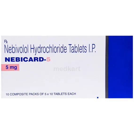 nebicard 5mg tablet 10's